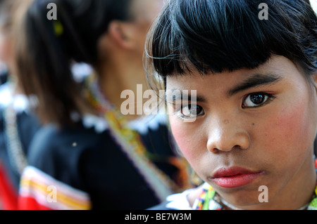 klata tribe kadayawan festival davao city davao del norte mindanao philippines Stock Photo