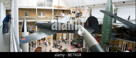 Main Hall - Imperial War Museum - London Stock Photo