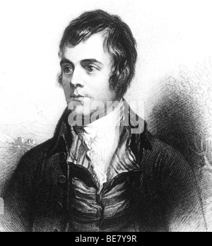ROBERT BURNS Scottish poet and songwriter 1759 to 1796 Stock Photo - Alamy