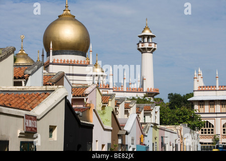 Sultan Mosque in Kampong Glam District, Singapore, Asia Stock Photo