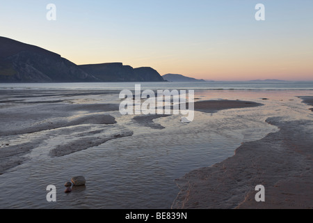 The beach at Keel Strand on Achill Island. Stock Photo