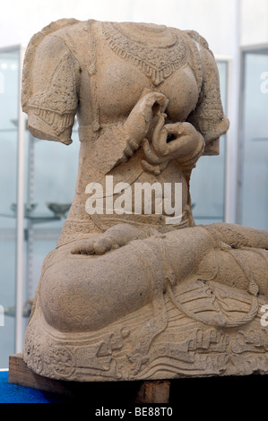 prajnaparamita, buddhist goddess, museum, muara jambi, jambi sumatra indonesia Stock Photo