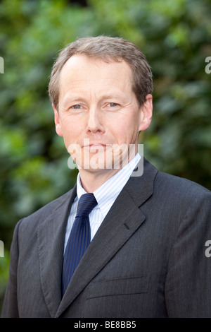 Peter Knopp, Chairman of the Westdeutsche Immobilienbank AG, West German Real Estate Bank AG, WestImmo, Frankfurt am Main, Hess Stock Photo