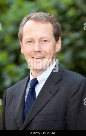 Peter Knopp, Chairman of the Westdeutsche Immobilienbank AG, West German Real Estate Bank AG, WestImmo, Frankfurt am Main, Hess Stock Photo