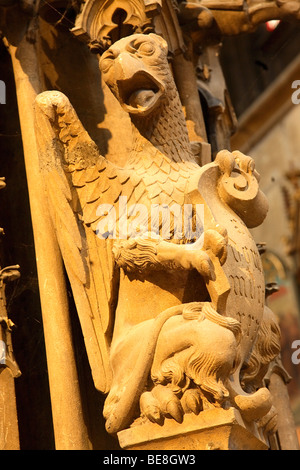 SAINT-ETIENNE CATHEDRAL METZ Stock Photo