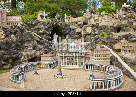 Ave Maria Grotto, on grounds of St. Bernard Abbey, Cullman, Alabama, USA Stock Photo