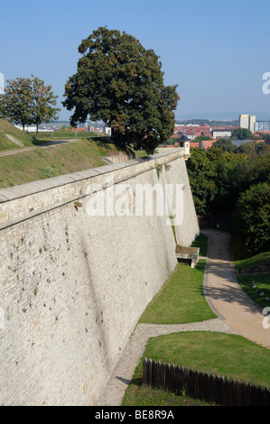 View from Petersberg Citadel, Erfurt, Thuringia, Germany, Europe Stock Photo