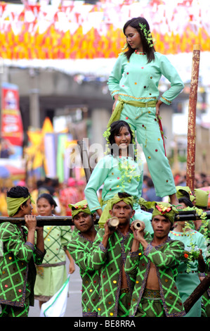 kadayawan festival davao city davao del norte mindanao philippines Stock Photo