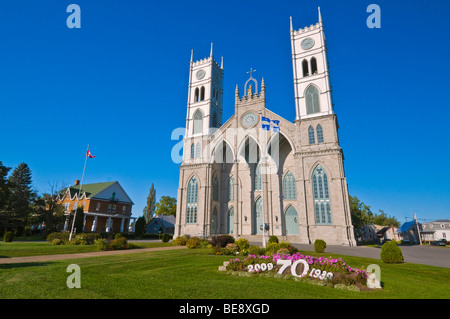 Cathedral of Sainte Anne de La Pérade Mauricie region Canada Stock Photo