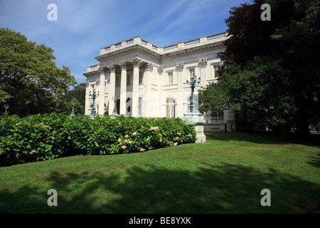 The Marble House in Newport, Rhode Island Stock Photo