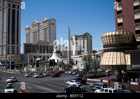 Caesars Palace Hotel in Las Vegas, Nevada, USA Stock Photo