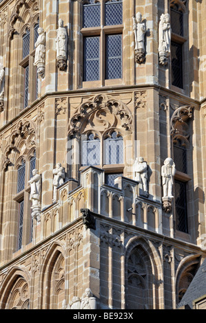 Ratsturm tower built in the late Gothic style, City Hall, Cologne, North Rhine-Westphalia, Germany, Europe Stock Photo