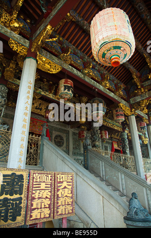 Leong San Tong Khoo Kongsi, Khoo Kongsi for short, is one of the most distinctive Chinese clan association temples in Malaysia. Stock Photo