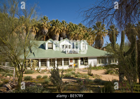 Visitor Center at Hassayampa River Preserve, a Nature Conservancy preserve near Wickenburg, Arizona, USA Stock Photo