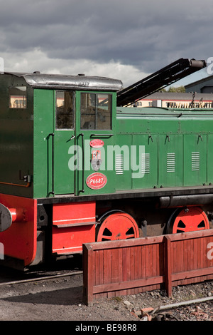 Ruston and Hornsby diesel shunter Stock Photo