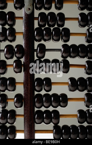 close up of abacus Stock Photo