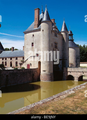 Chilleurs aux Bois (45) : the 'Château de Chamerolles' castle