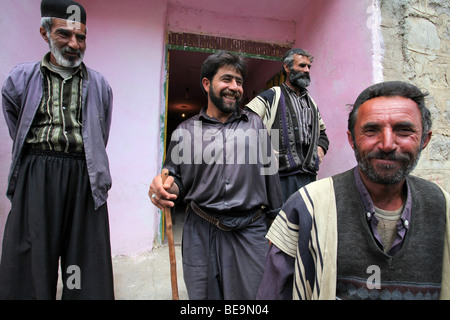 Iran, Zagros Mountains: The Bakhtiari shepherds. Stock Photo