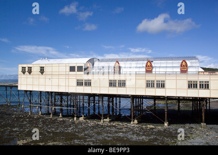 The Royal Pier Aberystwyth Ceredigion Wales Stock Photo