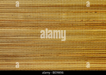 grass mat background in tan and brown tones Stock Photo