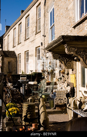 Top Banana Antique shop, Tetbury Gloucestershire England UK Stock Photo