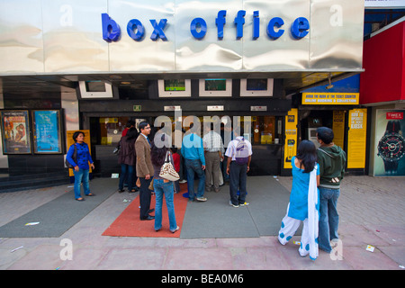 Indian Movie Theater in Delhi India Stock Photo