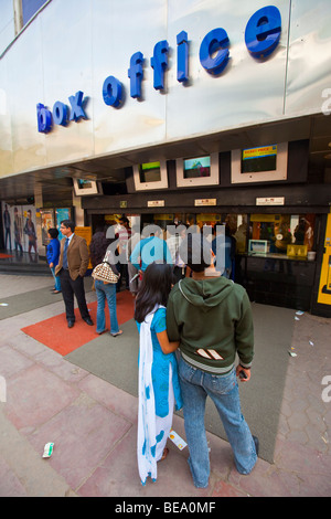 Indian Movie Theater in Delhi India Stock Photo