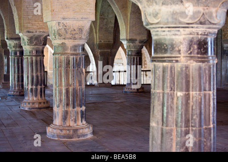 Adina Mosque or Jama Masjid in Gaur in Bengal State India Stock Photo