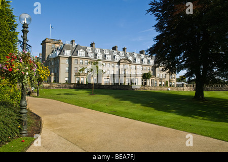 dh Gleneagles Hotel AUCHTERARDER PERTHSHIRE building and gardens luxury scottish hotels scotland highlands expensive Stock Photo