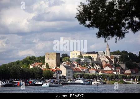 Conflans Sainte Honorine (78) Stock Photo