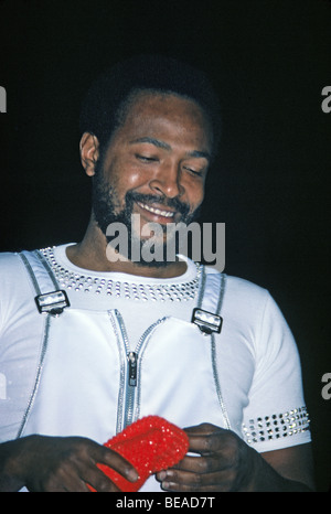 MARVIN GAYE - US Soul singer in 1974 Stock Photo