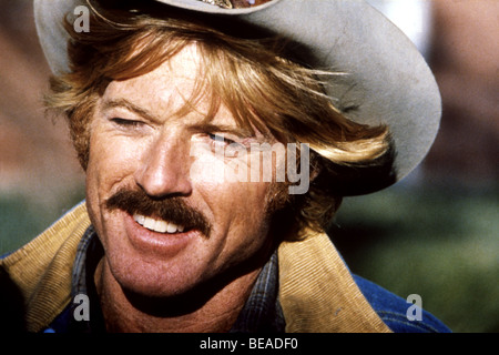 BUTCH CASSIDY AND THE SUNDANCE KID - 1969 TCF film with Robert Redford Stock Photo