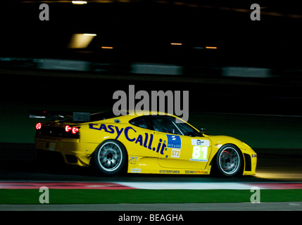 The Le Mans Series 1000km of the Algarve taking place during the night at the Autódromo Internacional do Algarve, near Portimão Stock Photo