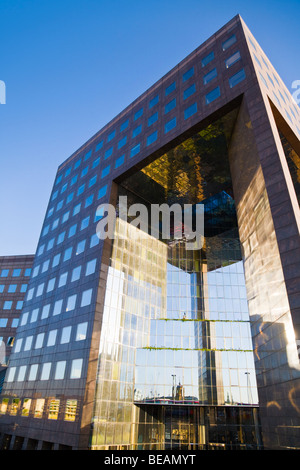 A low angle view of the office building at No. 1 London Bridge. London. UK. Stock Photo