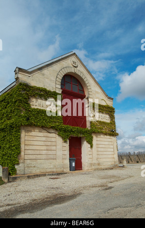 winery building chateau la garde pessac leognan graves bordeaux france Stock Photo