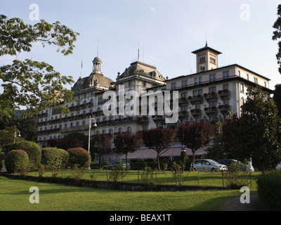Grand Hotel des Iles Borromees, Stresa, Italy Stock Photo