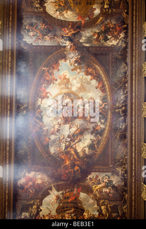 Painted Hall, Greenwich Hospital, King Charles Block, London, England, UK Stock Photo