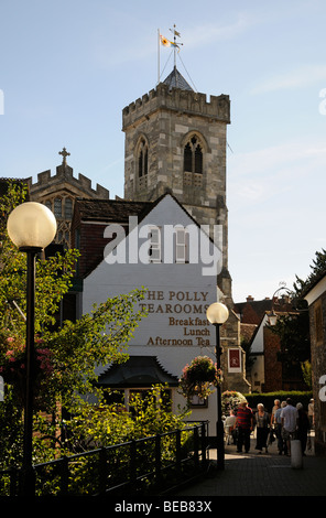 St Thomas's Square Salisbury Wiltshire England UK Stock Photo