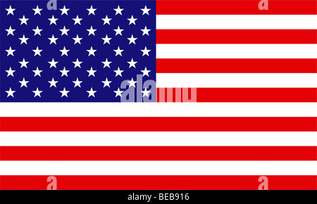 Flag of the United States of America Stock Photo