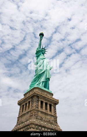 'Statue of Liberty' on 'Liberty Island' in 'New York City', 'New York'. Stock Photo