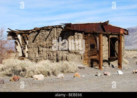 the ghost town of ballarat california's old school house also the house of the famous prospector shorty harris Stock Photo