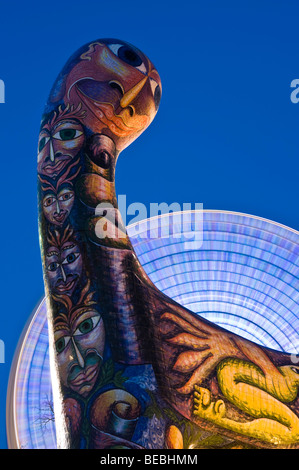 Deborah Halpern Angel sculpture at Birrarung Marr Melbourne Stock Photo