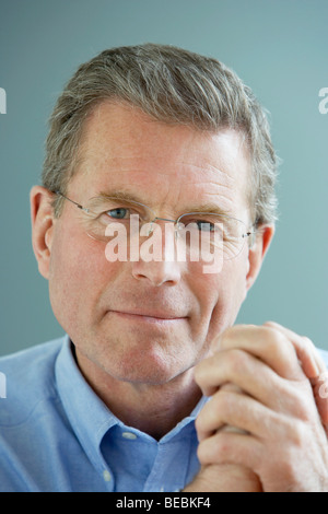 Portrait of middle-aged man Stock Photo