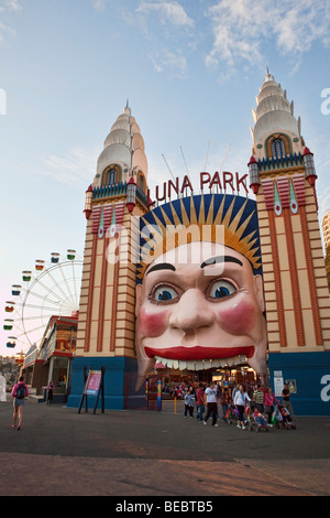 Luna Park, Sydney, Australia Stock Photo