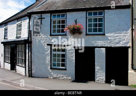 europe, UK, Wales, Powys, Builth Wells cafe Stock Photo
