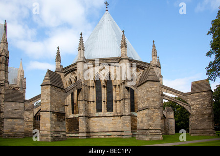 The Chapter House, Lincoln Cathedral, Lincoln City, Lincolnshire Stock Photo