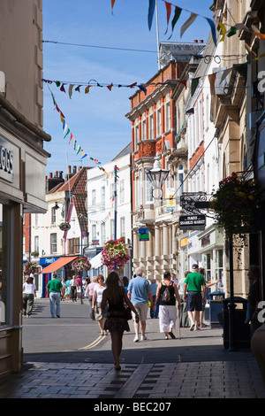 The town centre of Devizes, Wiltshire, England, UK Stock Photo - Alamy