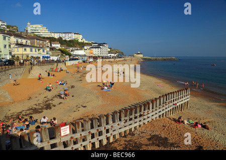 The beach at Ventnor Isle of Wight, England, UK. Stock Photo