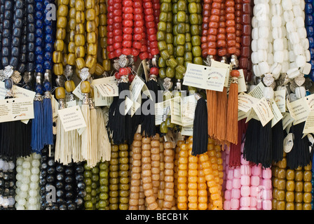 Komboloi worry beads for sale in Greece Stock Photo