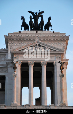 Monumento Nazionale a Vittorio Emanuele II, Piazza Venezia Square, historic centre, Rome, Italy Stock Photo